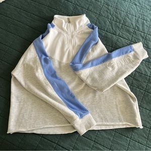 Cropped CALVIN KLEIN quarter zip